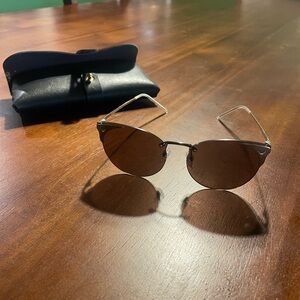 Emporio Armani Brown Sunglasses with Black Case